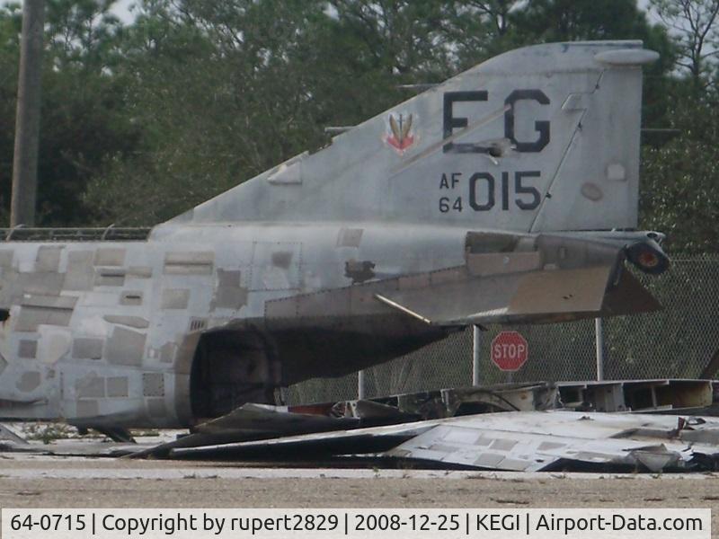 64-0715, 1964 McDonnell F-4C Phantom II C/N 975, Duke field