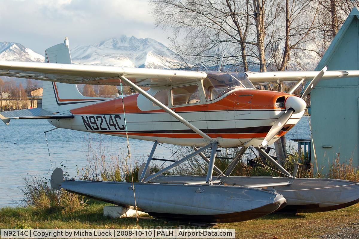 N9214C, 1954 Cessna 180 C/N 31313, At Lake Hood, Anchorage