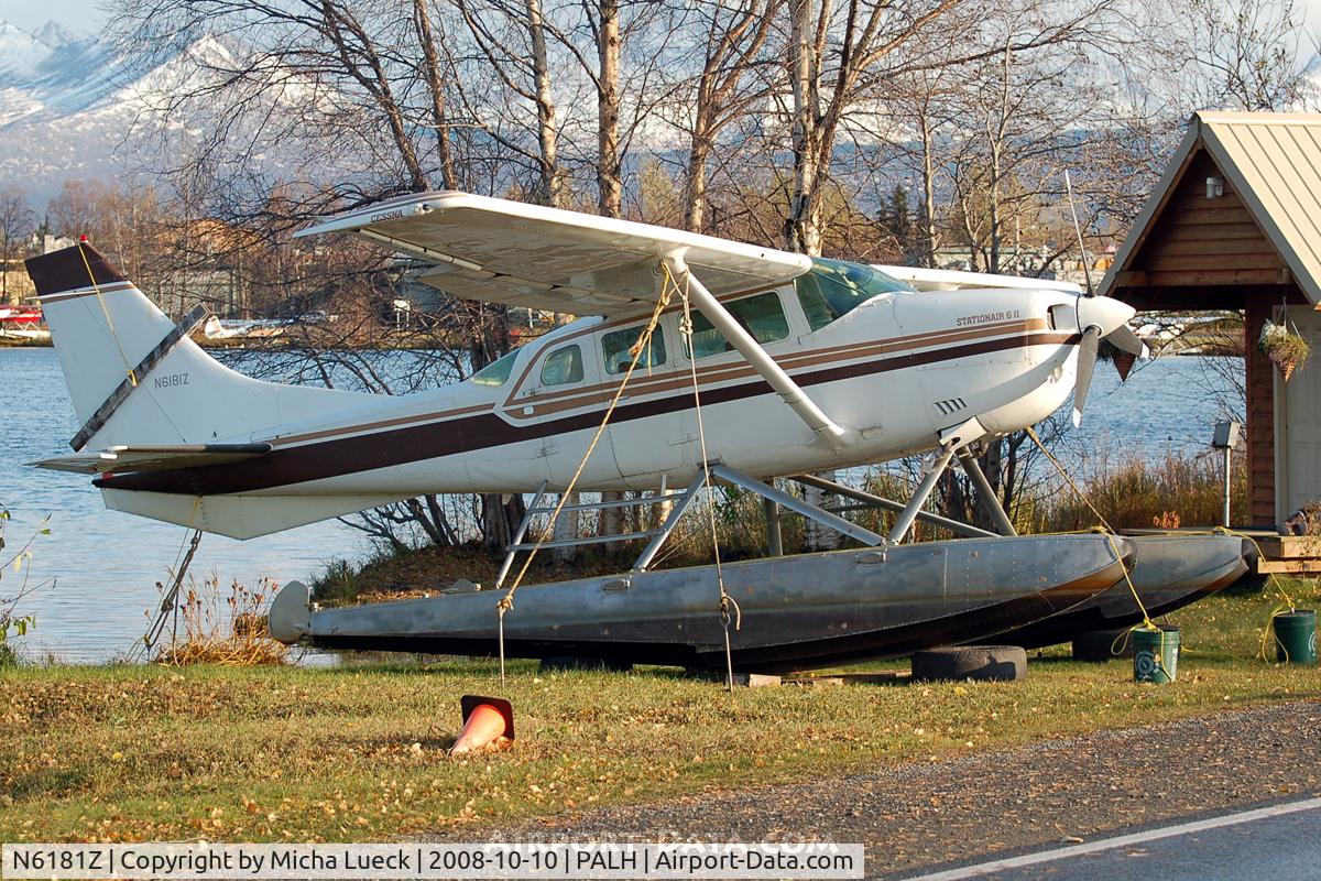 N6181Z, 1981 Cessna U206G Stationair C/N U20606178, At Lake Hood, Anchorage