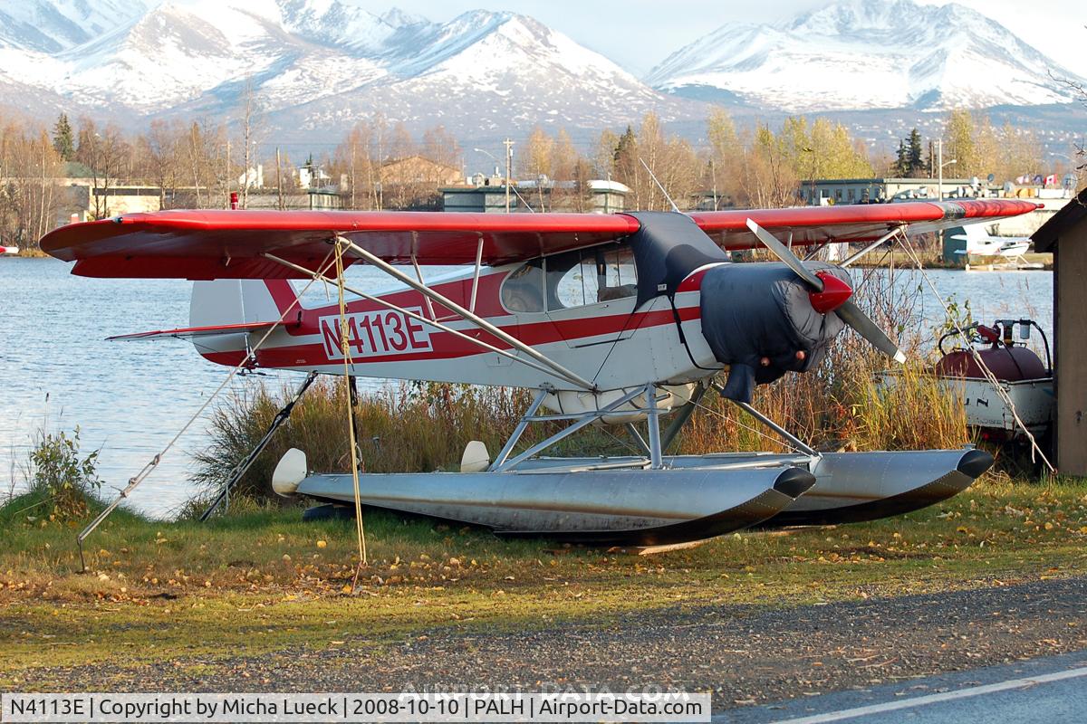 N4113E, 1978 Piper PA-18-150 Super Cub C/N 18-7809071, At Lake Hood, Anchorage