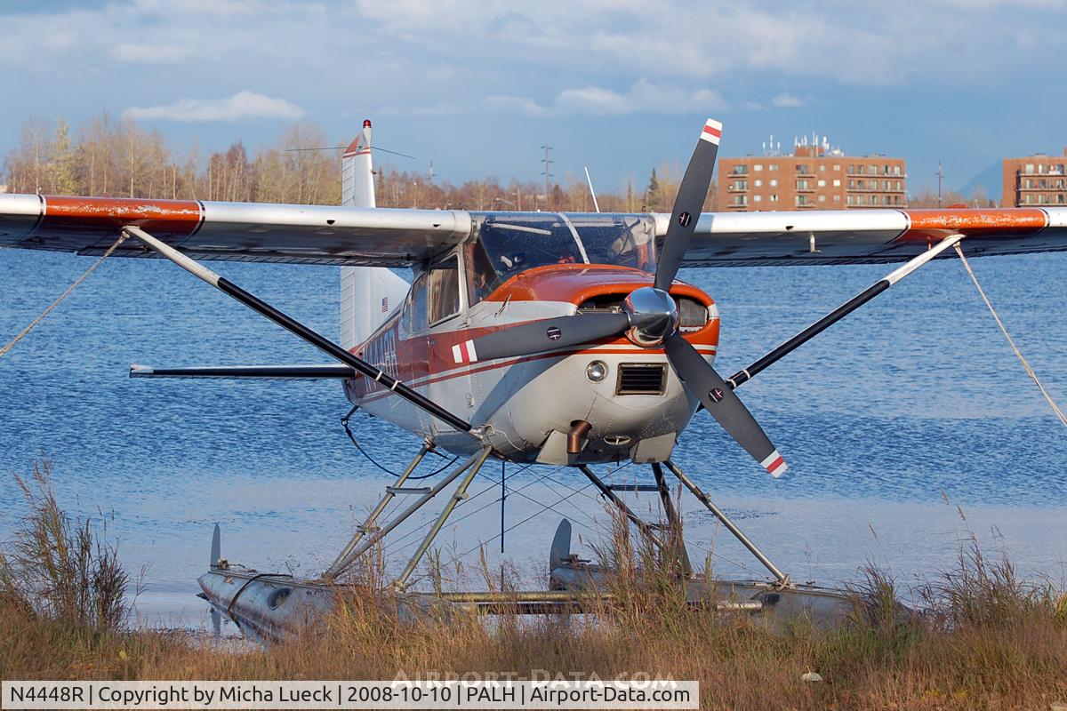 N4448R, 1976 Cessna A185F Skywagon 185 C/N 18502960, At Lake Hood, Anchorage