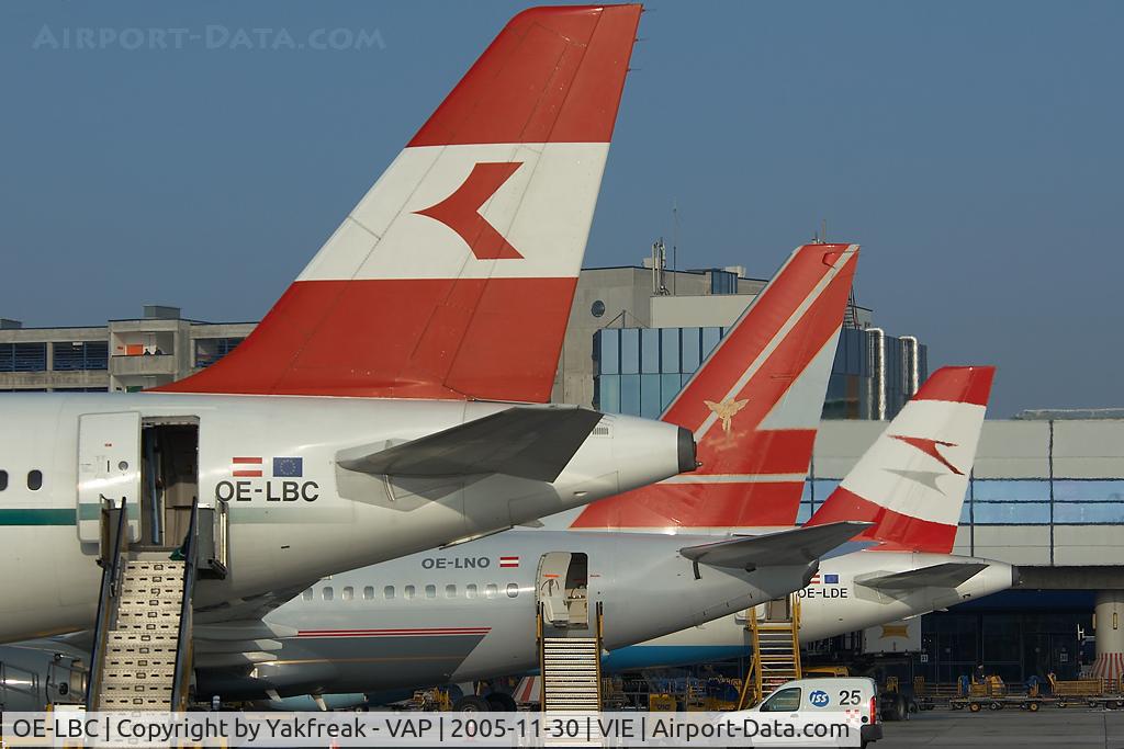 OE-LBC, 1996 Airbus A321-111 C/N 581, Austrian Airlines Airbus 321