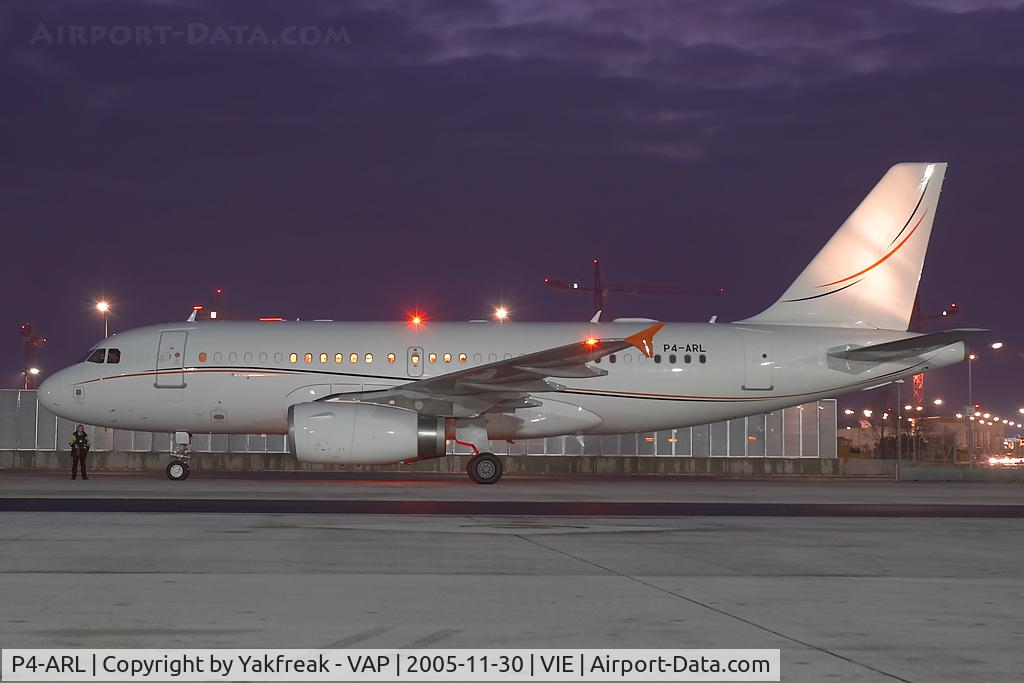 P4-ARL, 2004 Airbus ACJ319 (A319-133/CJ) C/N 2192, Airbus A319