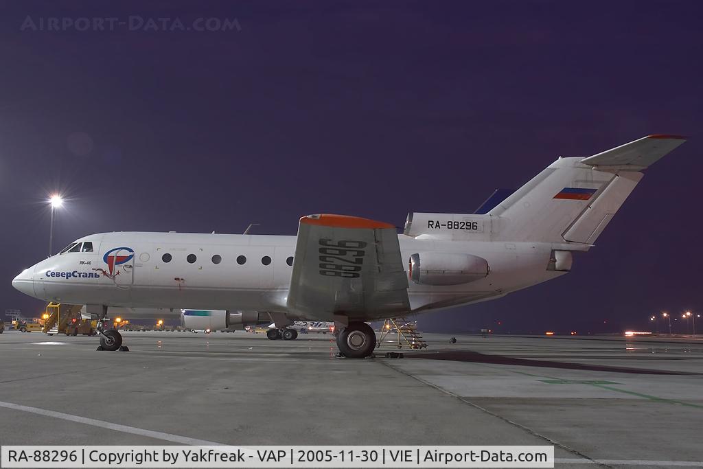 RA-88296, Yakovlev Yak-40 C/N 9421634, Sevastopol Yakovlev 40