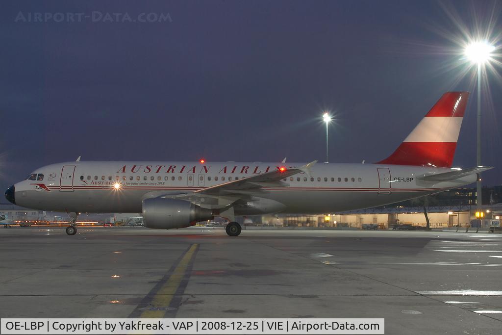 OE-LBP, 1998 Airbus A320-214 C/N 797, Austrian Airlines Airbus 320