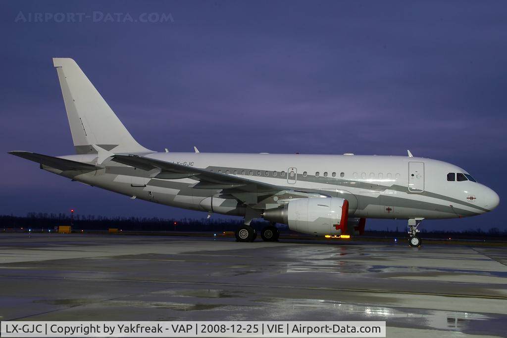 LX-GJC, 2007 Airbus ACJ318 (A318-112/CJ) C/N 3100, Globeljet Luxsemburg Airbus 318