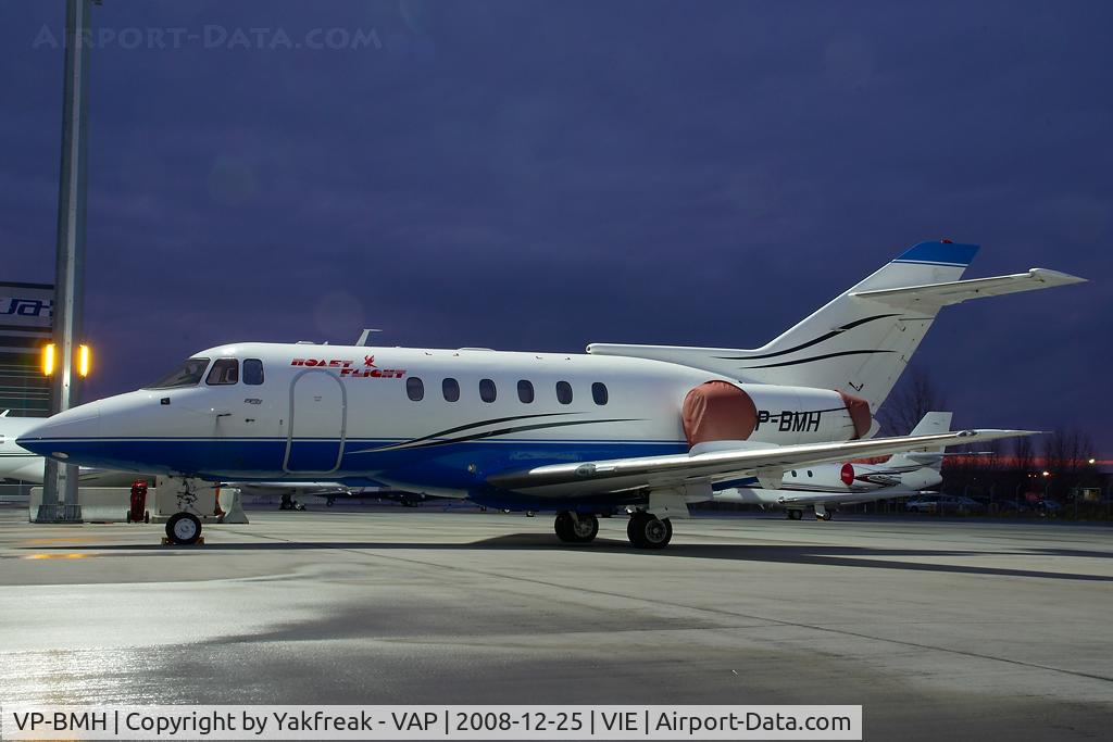 VP-BMH, 1990 British Aerospace BAe.125-800B C/N 258180, Polet Flight Bae 125