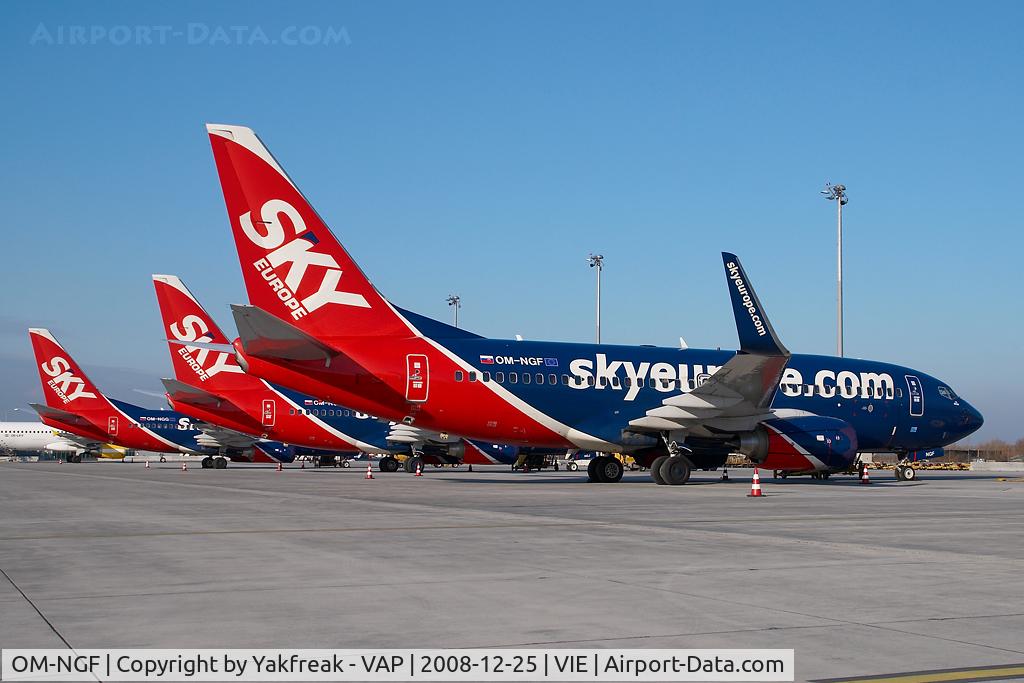 OM-NGF, 2006 Boeing 737-76N C/N 32680, Skyeurope Boeing 737-700