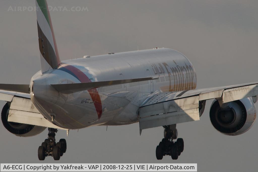 A6-ECG, 2008 Boeing 777-31H/ER C/N 35579, Emirates Boeing 777-300