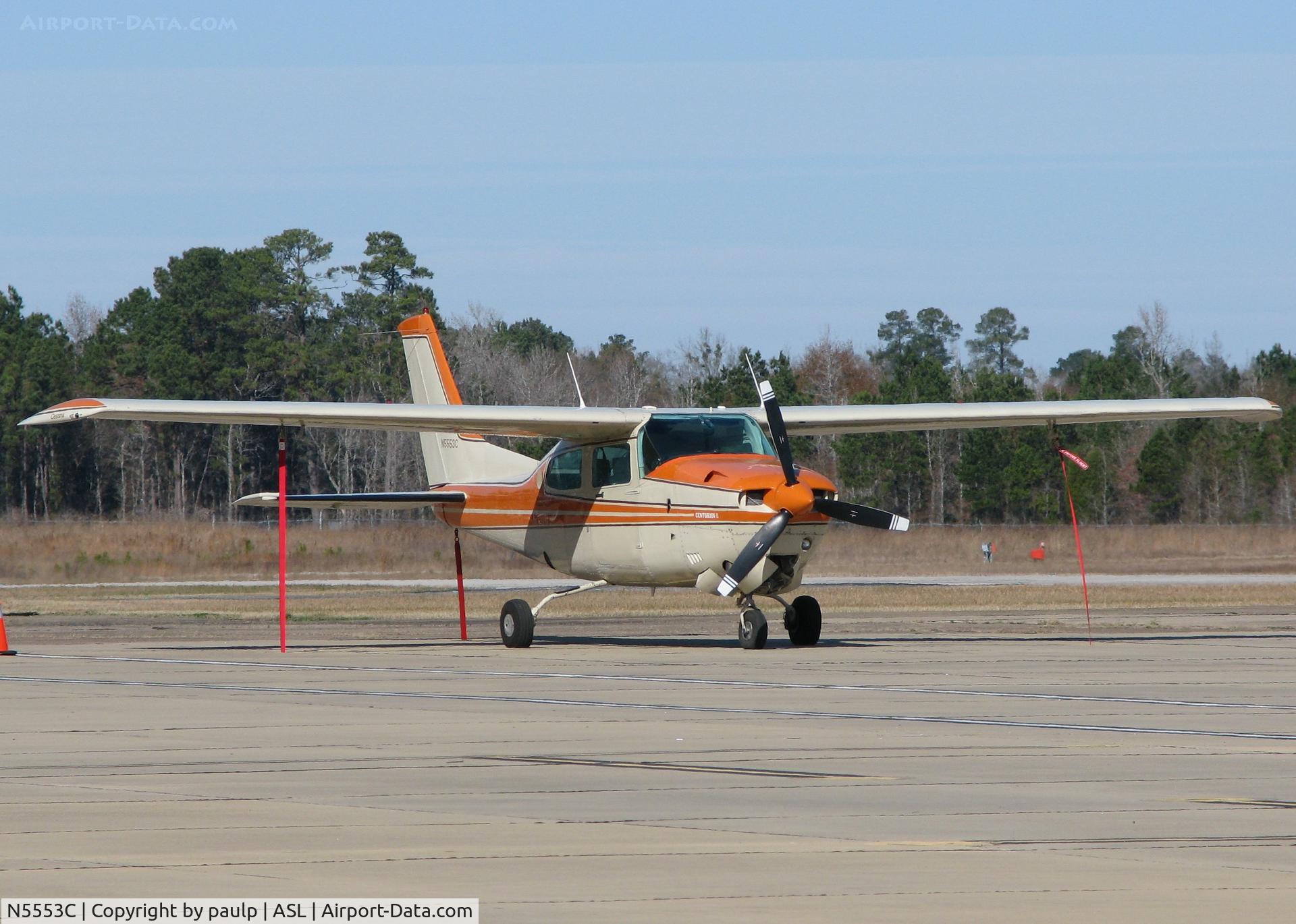 N5553C, 1979 Cessna T210N Turbo Centurion C/N 21063791, Parked at the Marshall/Harrison County Texas airport.