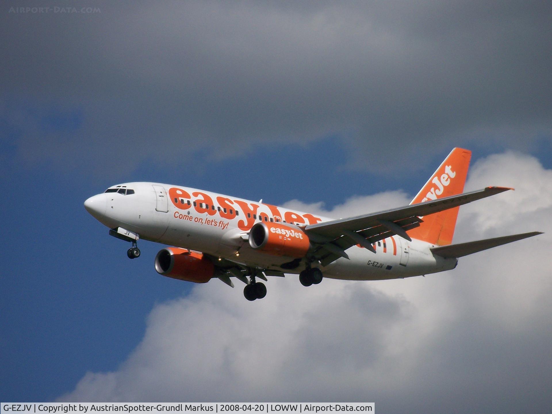 G-EZJV, 2003 Boeing 737-73V C/N 32417, EasyJet