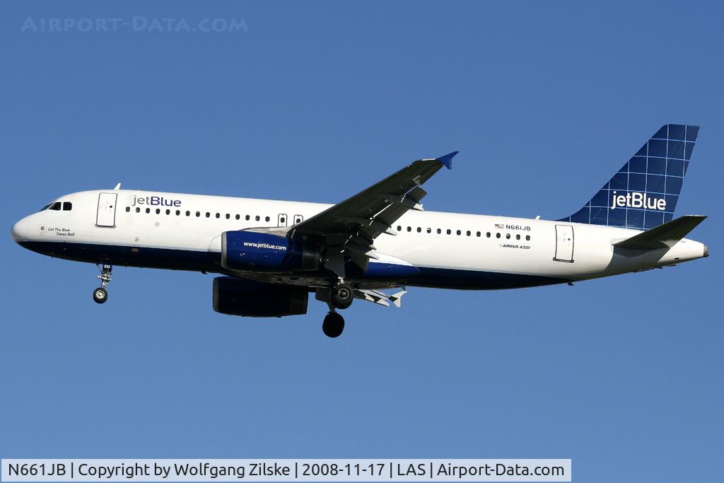 N661JB, 2007 Airbus A320-232 C/N 3228, visitor