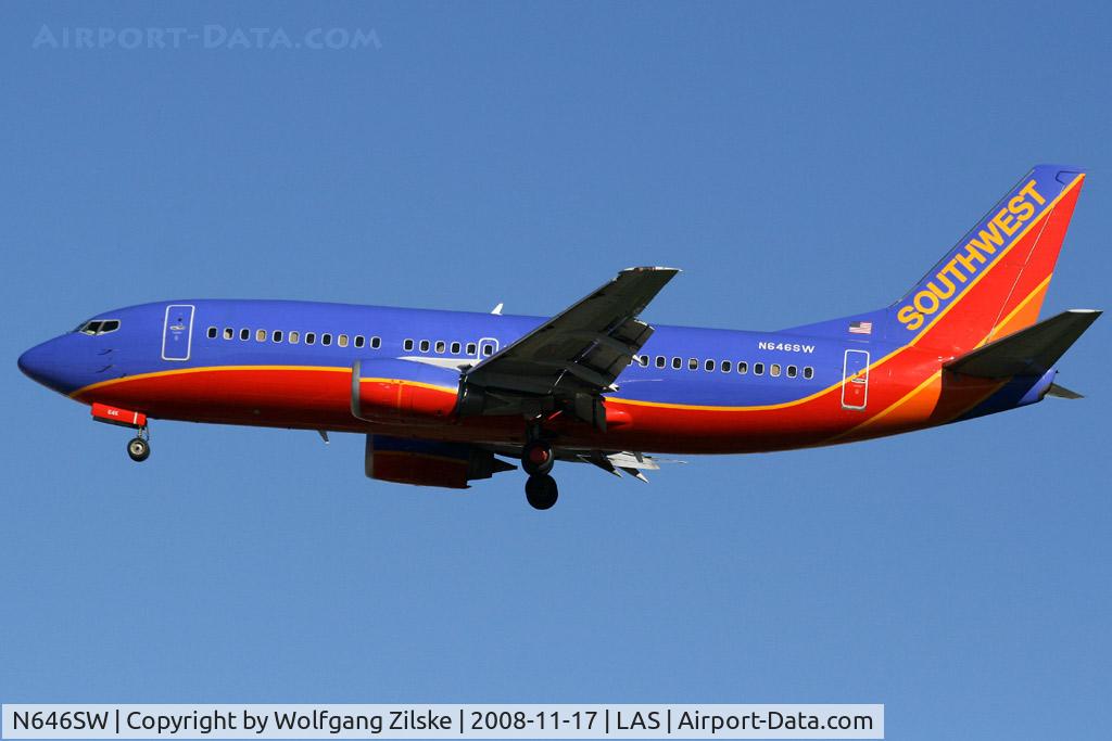 N646SW, 1997 Boeing 737-3H4 C/N 28331, visitor