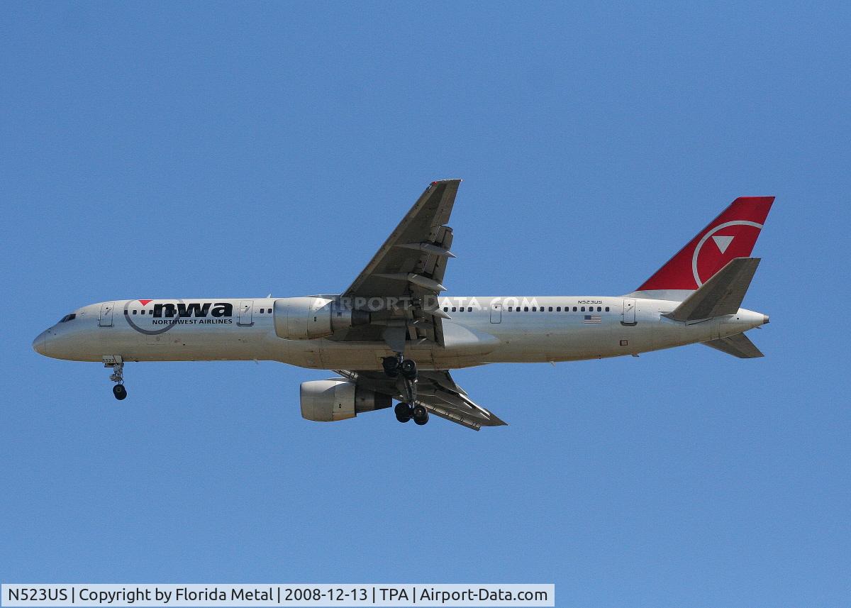 N523US, 1987 Boeing 757-251 C/N 23617, Northwest 757-200