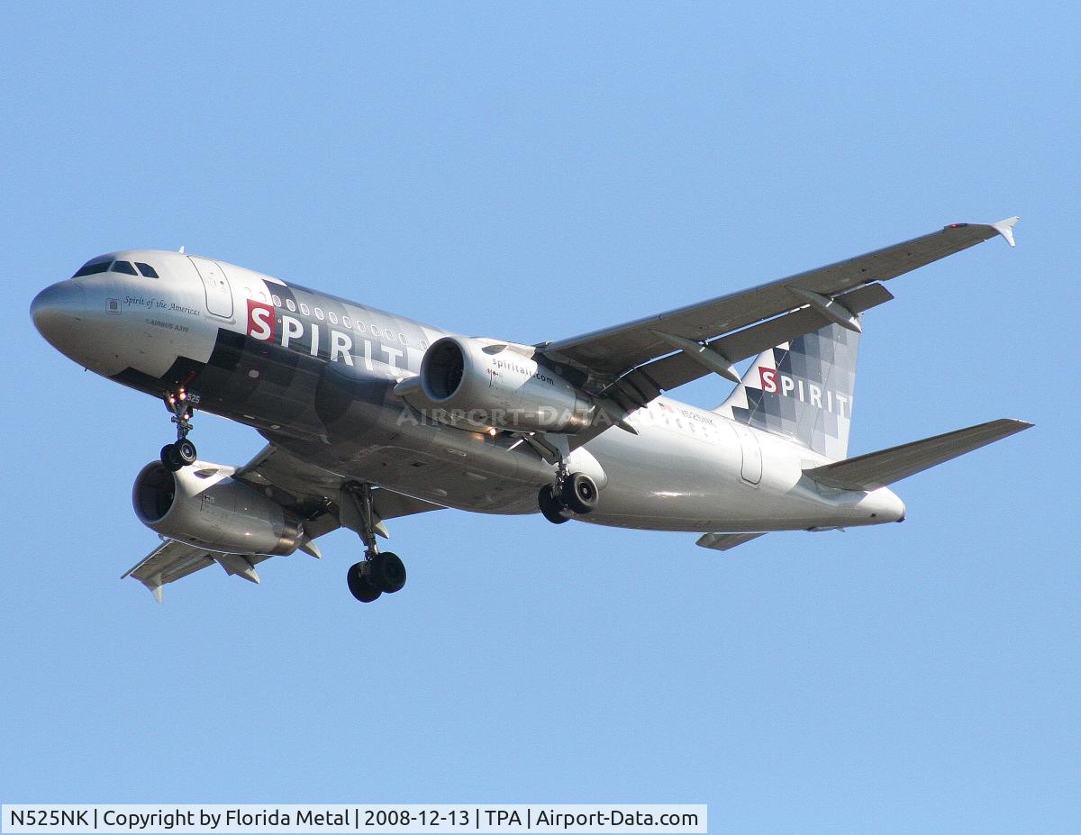 N525NK, 2006 Airbus A319-132 C/N 2942, Spirit A319