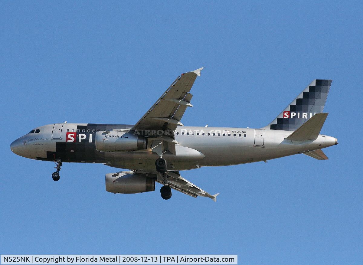 N525NK, 2006 Airbus A319-132 C/N 2942, Spirit A319