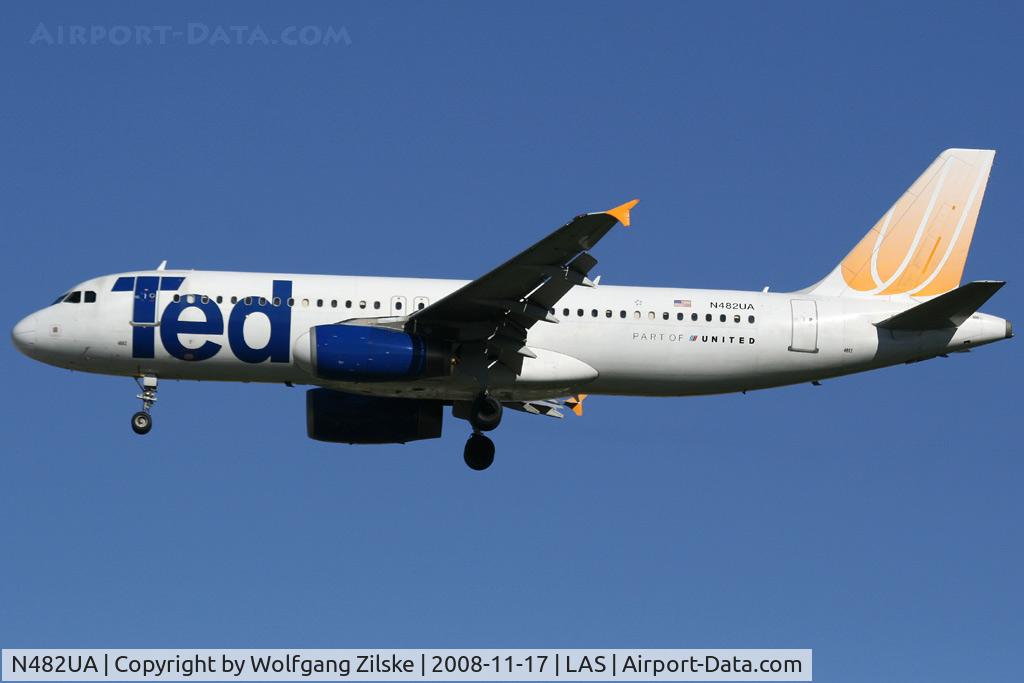 N482UA, 2001 Airbus A320-232 C/N 1584, visitor