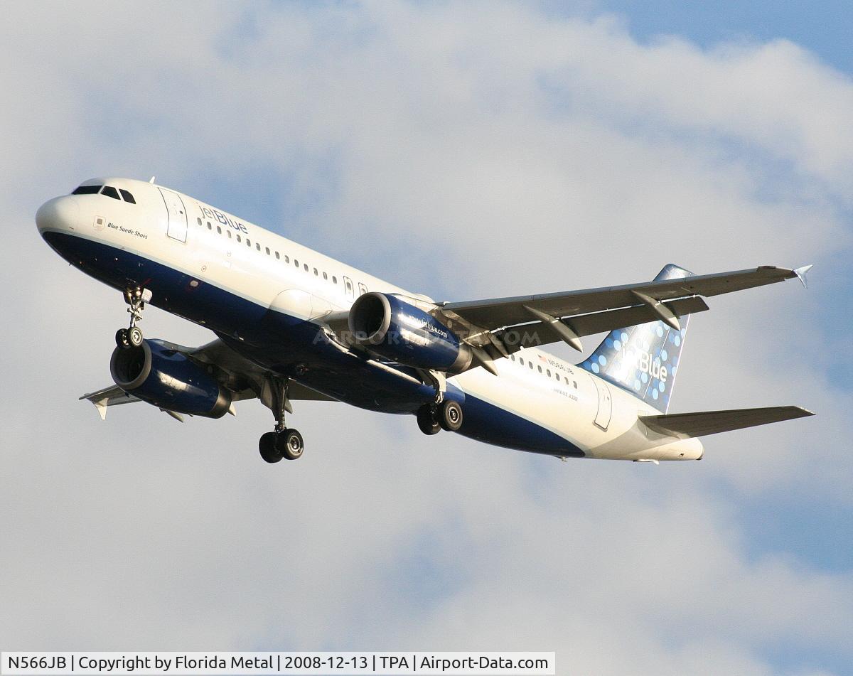 N566JB, 2003 Airbus A320-232 C/N 2042, Jet Blue A320