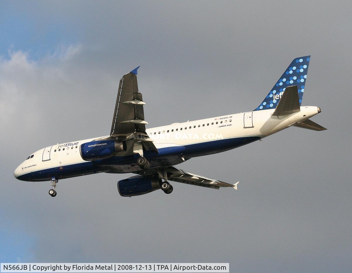 N566JB, 2003 Airbus A320-232 C/N 2042, Jet Blue A320