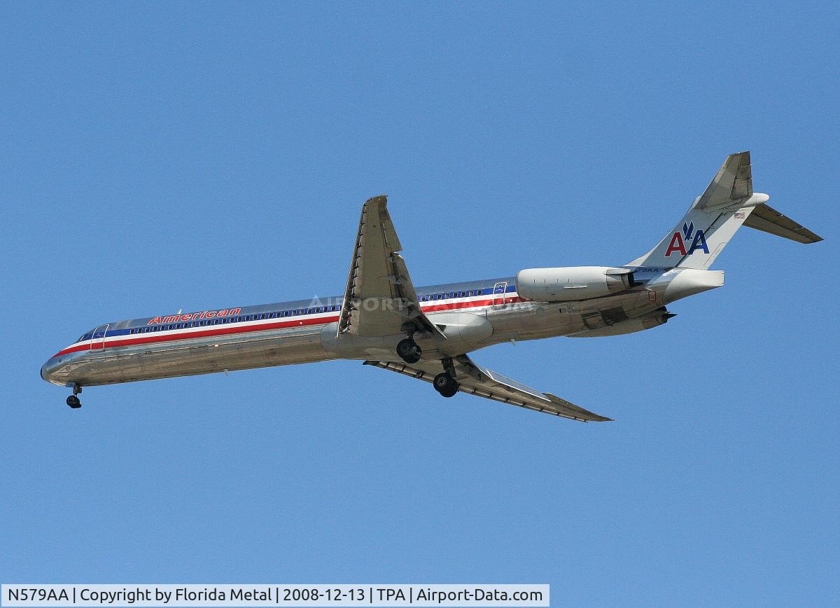 N579AA, 1991 McDonnell Douglas MD-82 (DC-9-82) C/N 53156, American MD-82