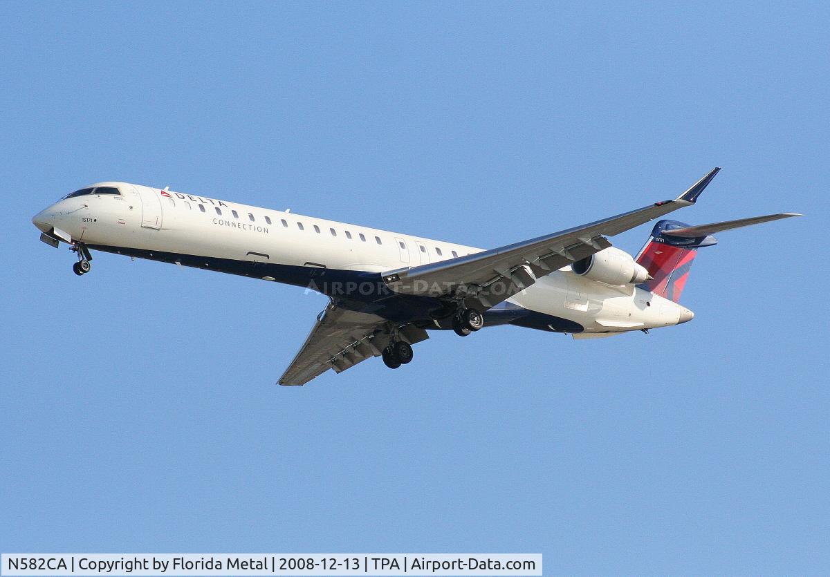 N582CA, 2008 Bombardier CRJ-900ER (CL-600-2D24) C/N 15171, Comair CRJ-900