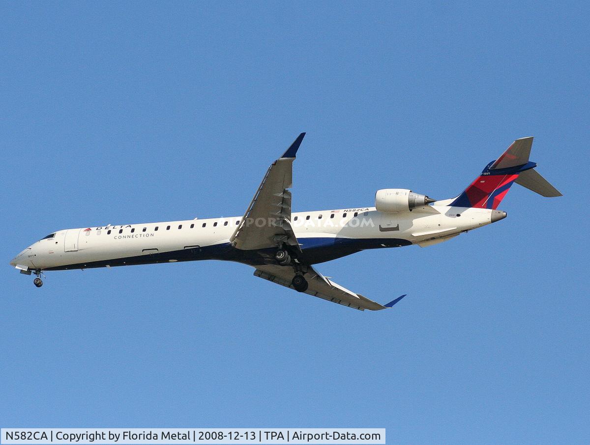 N582CA, 2008 Bombardier CRJ-900ER (CL-600-2D24) C/N 15171, Comair CRJ-900