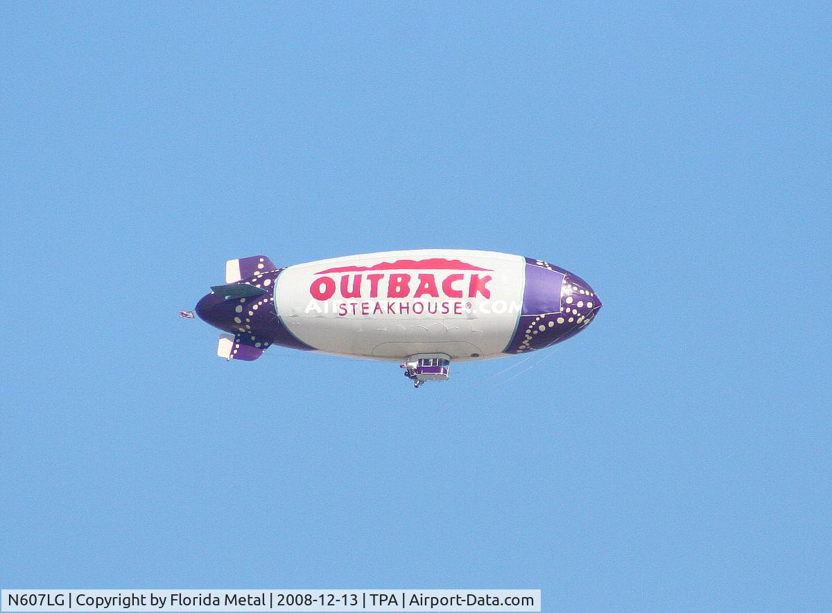 N607LG, 1998 American Blimp Corp A-60+ C/N 017, Outback Blimp