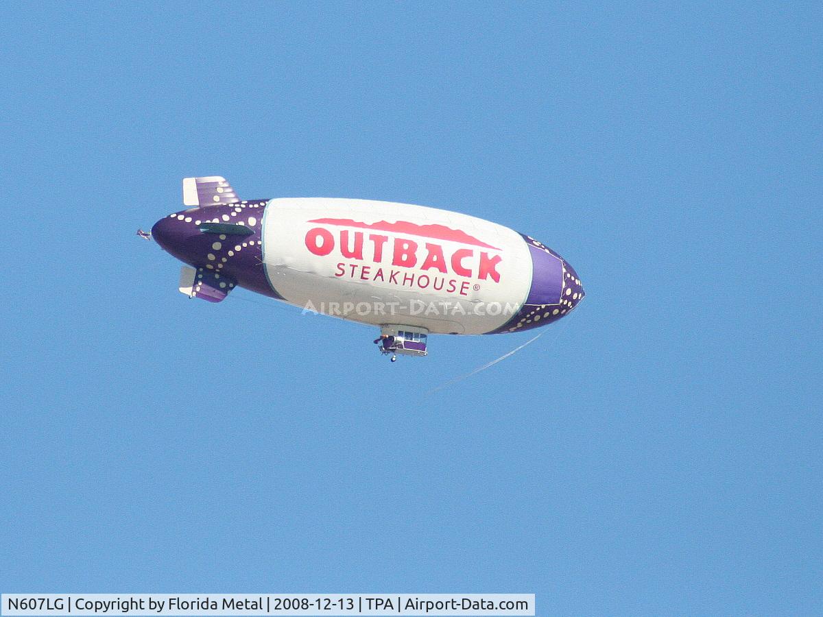 N607LG, 1998 American Blimp Corp A-60+ C/N 017, Outback Blimp