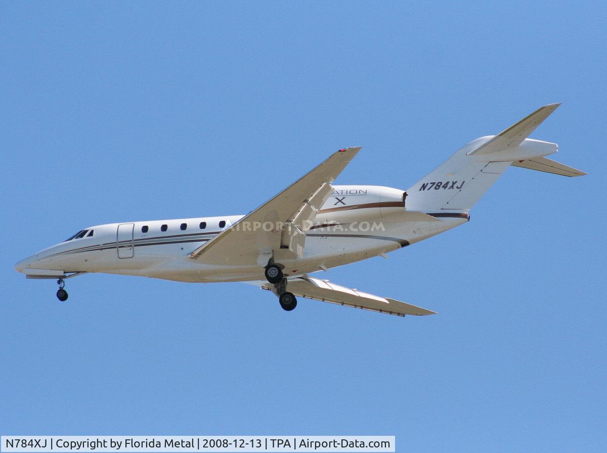 N784XJ, 2008 Cessna 750 Citation X C/N 750-0284, Citation X