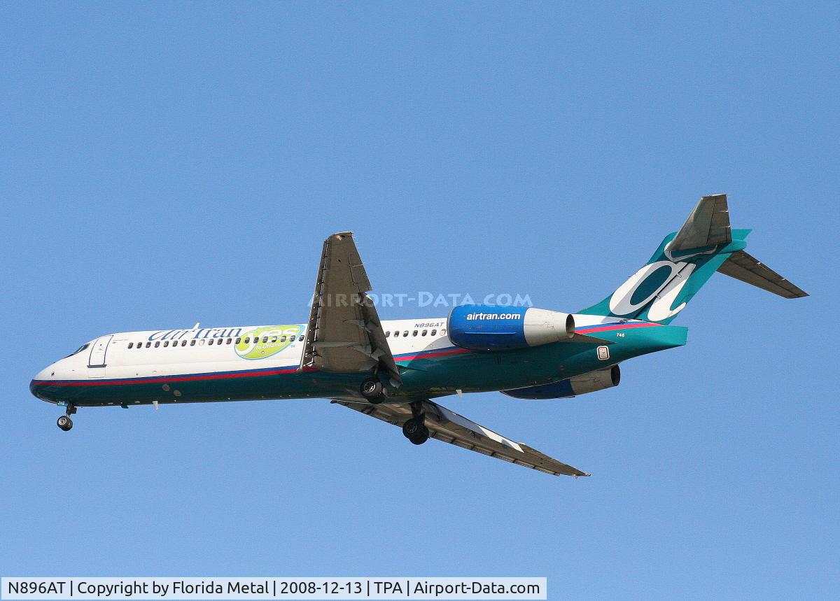 N896AT, 2005 Boeing 717-200 C/N 55048, Air Tran 717 