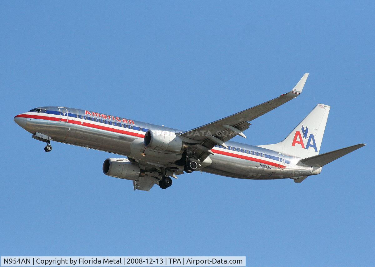 N954AN, 2001 Boeing 737-823 C/N 30089, American 737-800