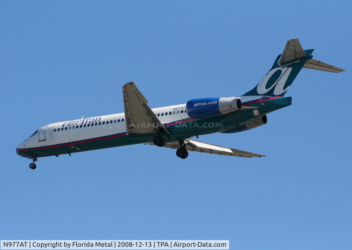 N977AT, 2002 Boeing 717-200 C/N 55036, Air Tran 717