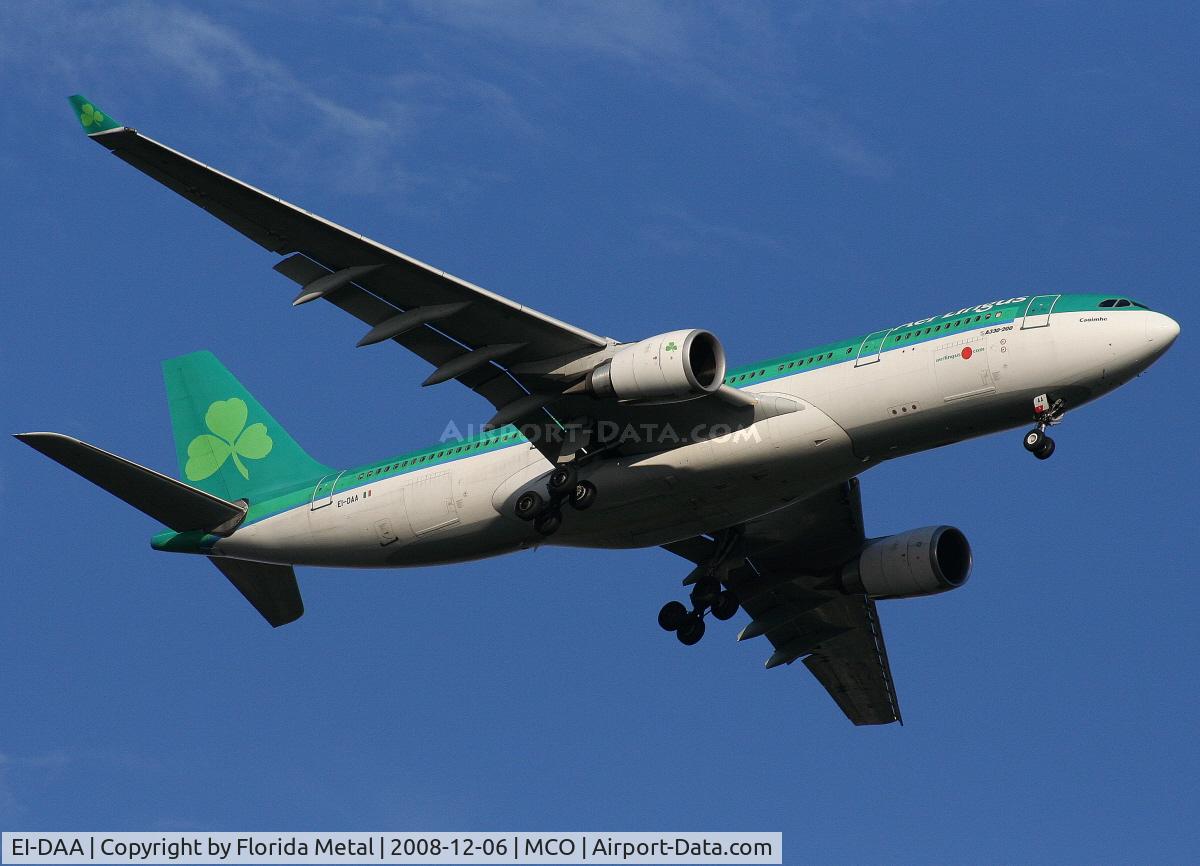 EI-DAA, 2001 Airbus A330-202 C/N 397, Aer Lingus A330-200