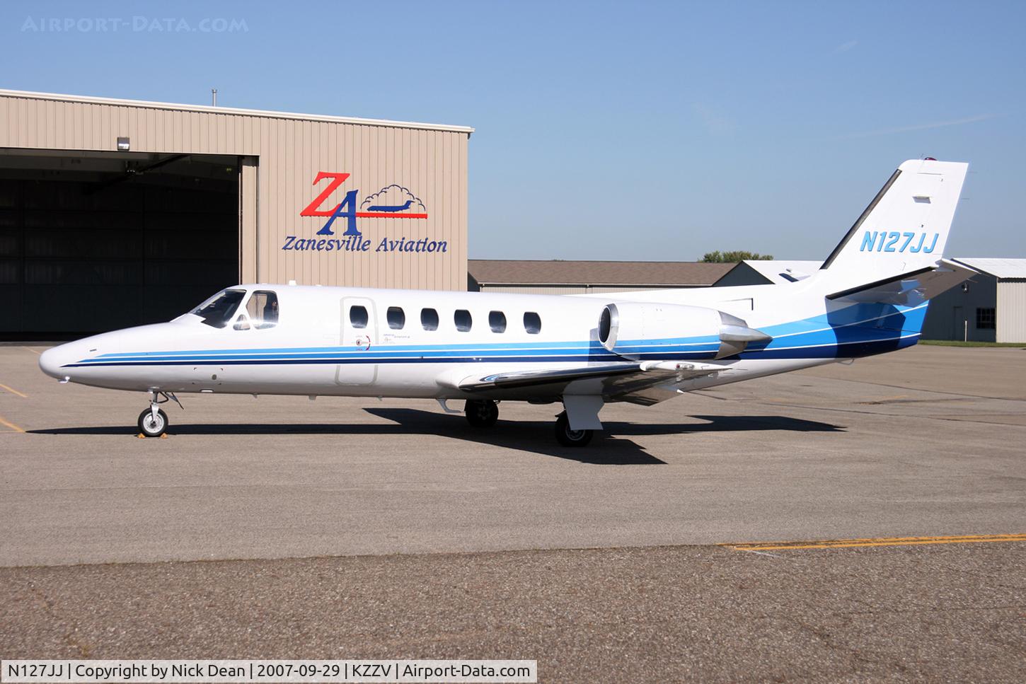 N127JJ, 1978 Cessna 550 Citation II C/N 550-0007, KZZV