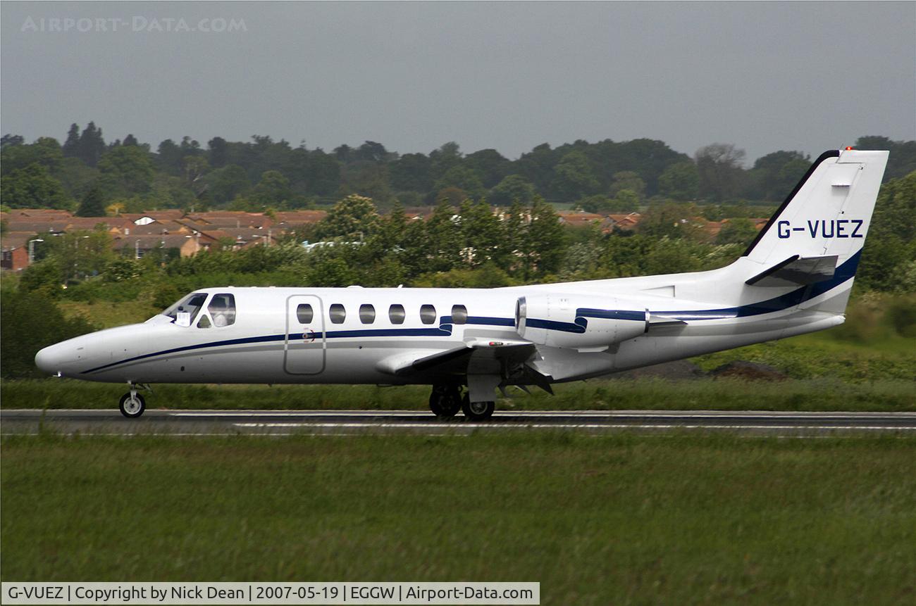 G-VUEZ, 1979 Cessna 550 Citation II C/N 550-0008, EGGW