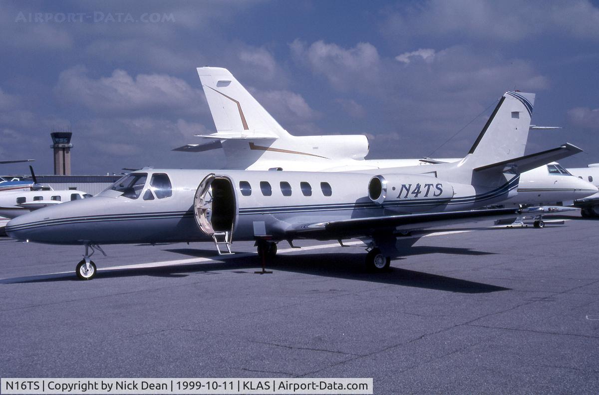 N16TS, 1978 Cessna 551 Citation II C/N 550-0030, KLAS (Seen here as N4TS and currently registered N16TS as posted)