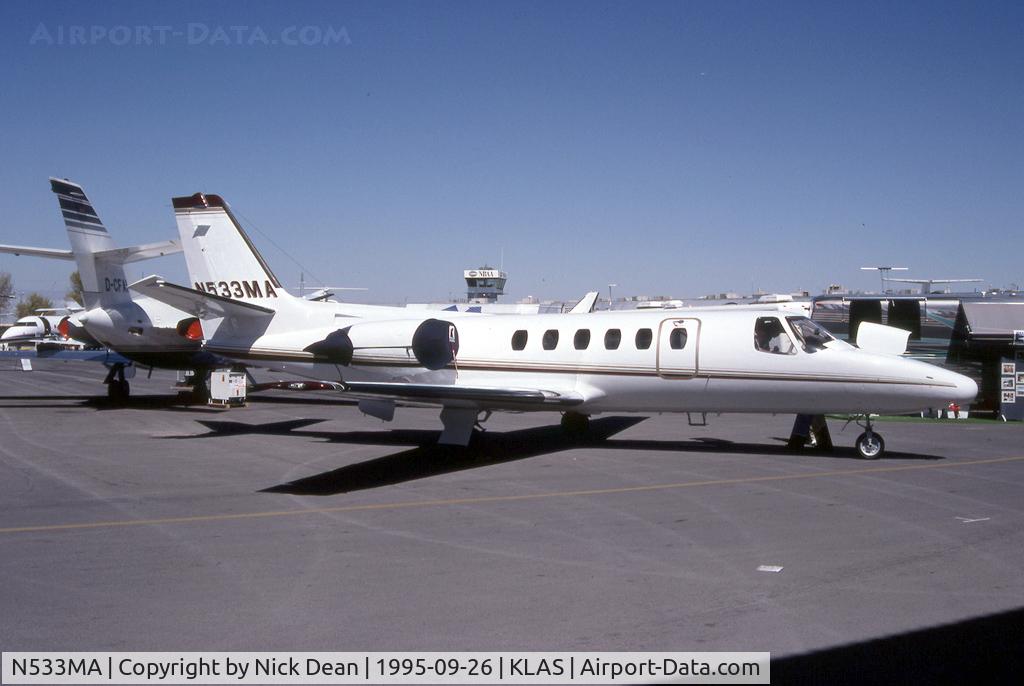 N533MA, 1979 Cessna 550 Citation II C/N 550-0078, KLAS