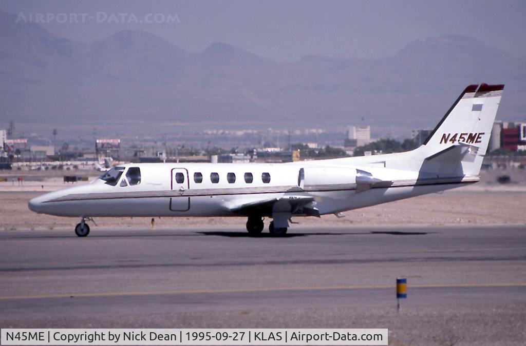N45ME, 1979 Cessna 550 Citation II C/N 550-0080, KLAS