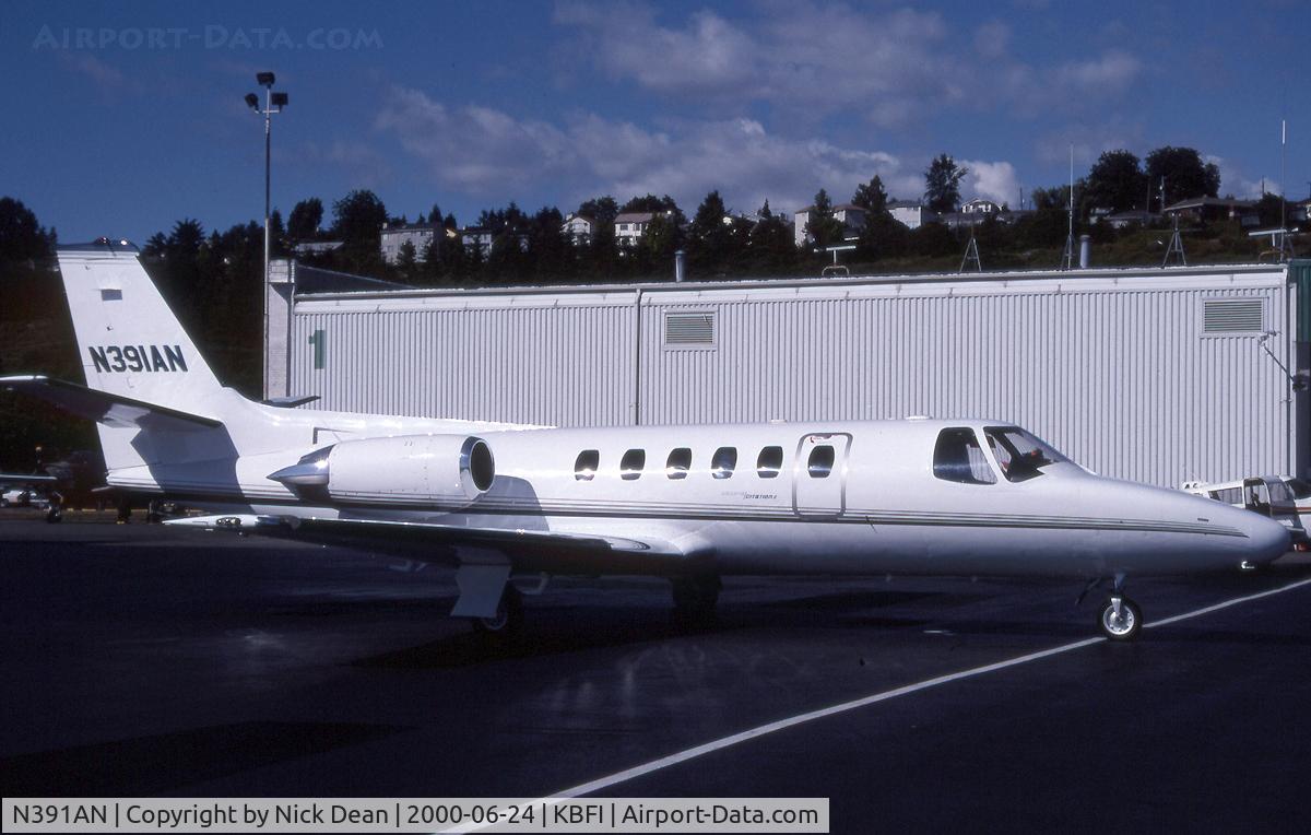 N391AN, 1979 Cessna 550 Citation II C/N 550-0084, KBFI