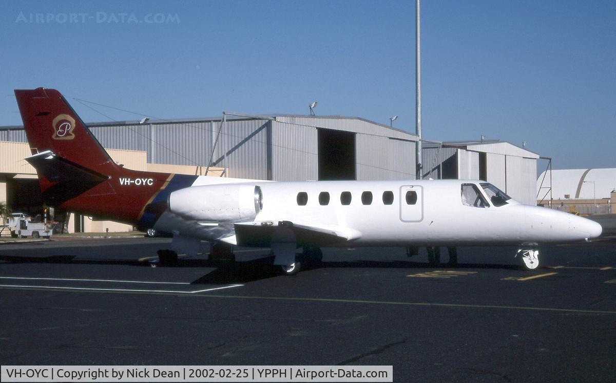 VH-OYC, 1979 Cessna 550 Citation II C/N 550-0102, YPPH