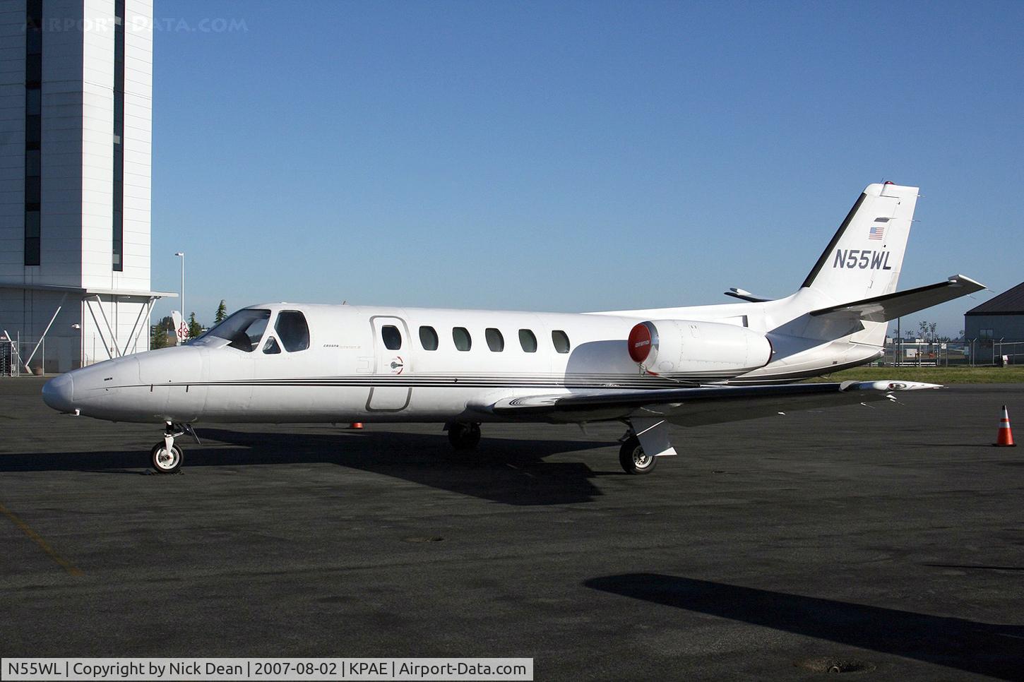 N55WL, 1980 Cessna 550 C/N 550-0140, KPAE
