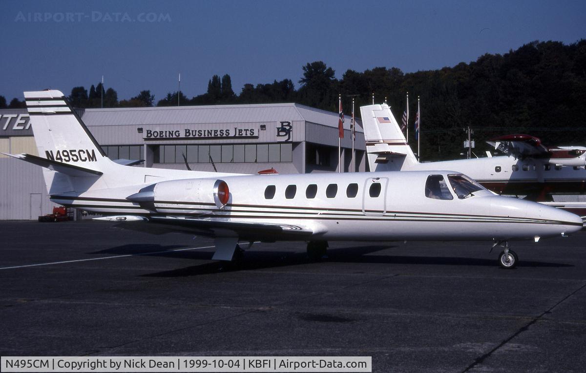 N495CM, 1980 Cessna 550 C/N 550-0151, KBFI