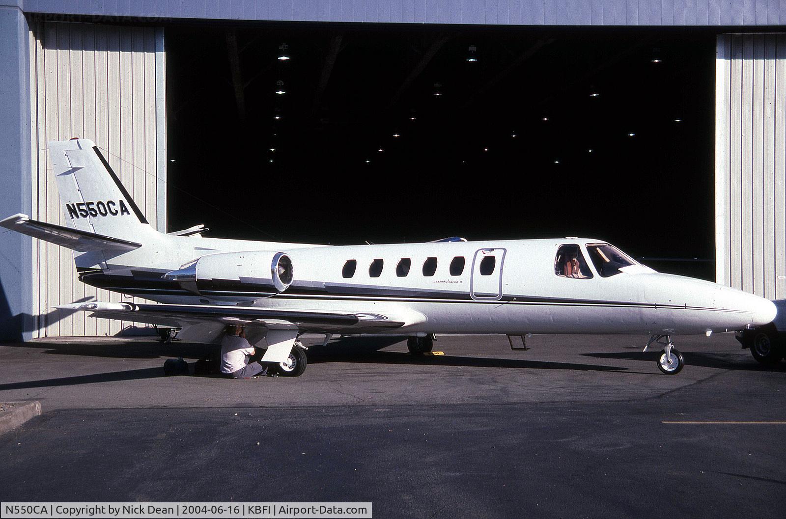 N550CA, 1980 Cessna 550 C/N 550-0152, KBFI