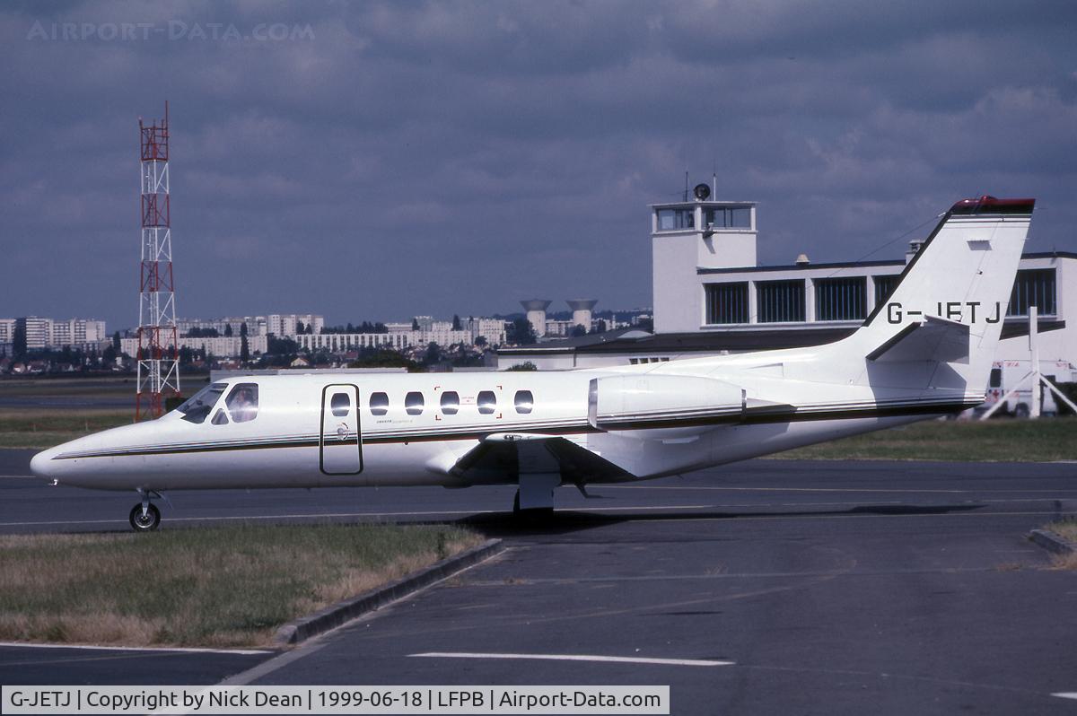G-JETJ, 1980 Cessna 550 Citation II C/N 550-0154, LFPB