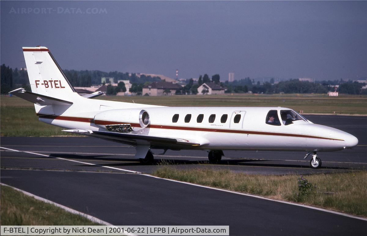 F-BTEL, 1980 Cessna 550 Citation II C/N 550-0190, LFPB