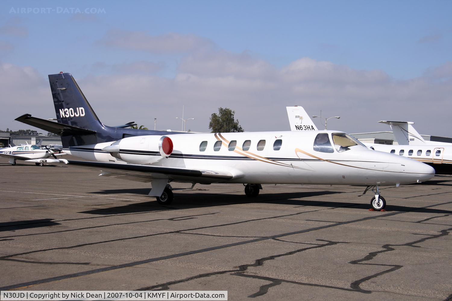 N30JD, 1980 Cessna 550 C/N 550-0205, KMYF