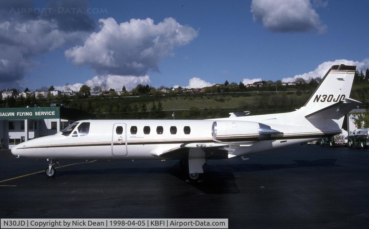 N30JD, 1980 Cessna 550 C/N 550-0205, KBFI