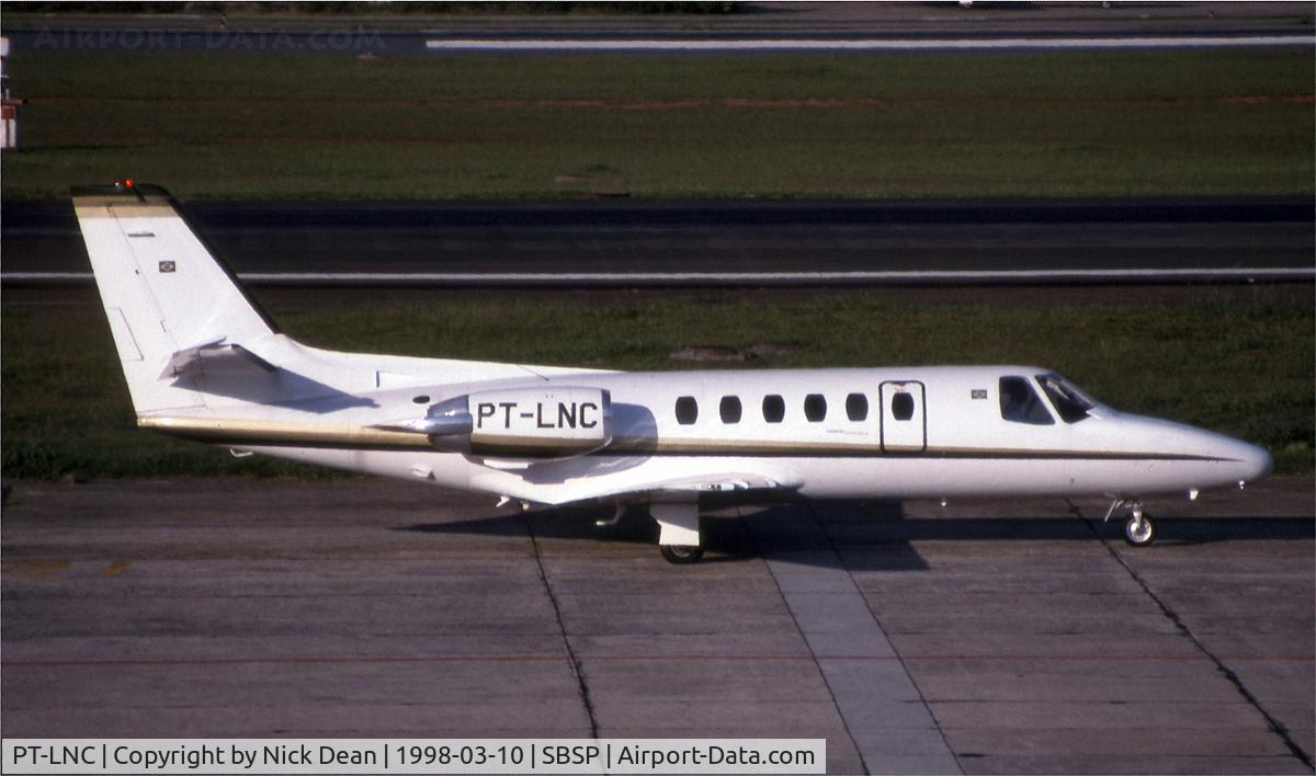 PT-LNC, 1981 Cessna 550 Citation II C/N 550-0222, SBSP