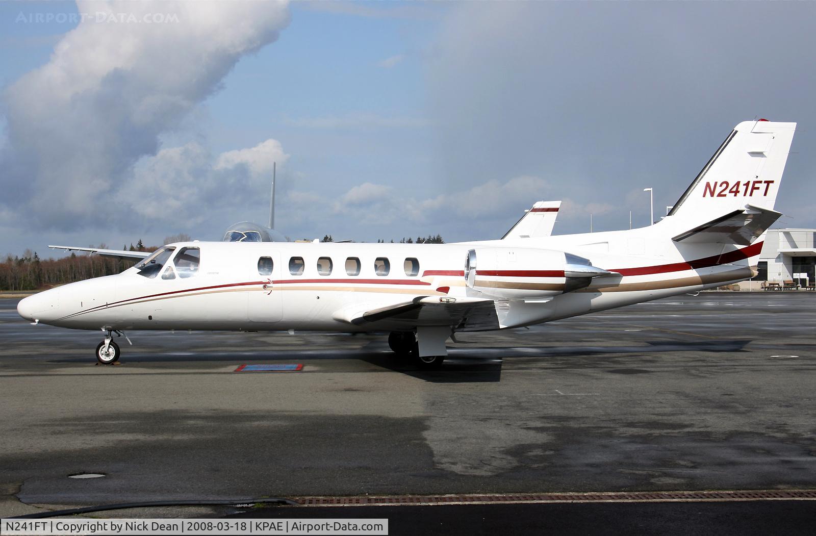 N241FT, Cessna 550 C/N 550-0241, KPAE