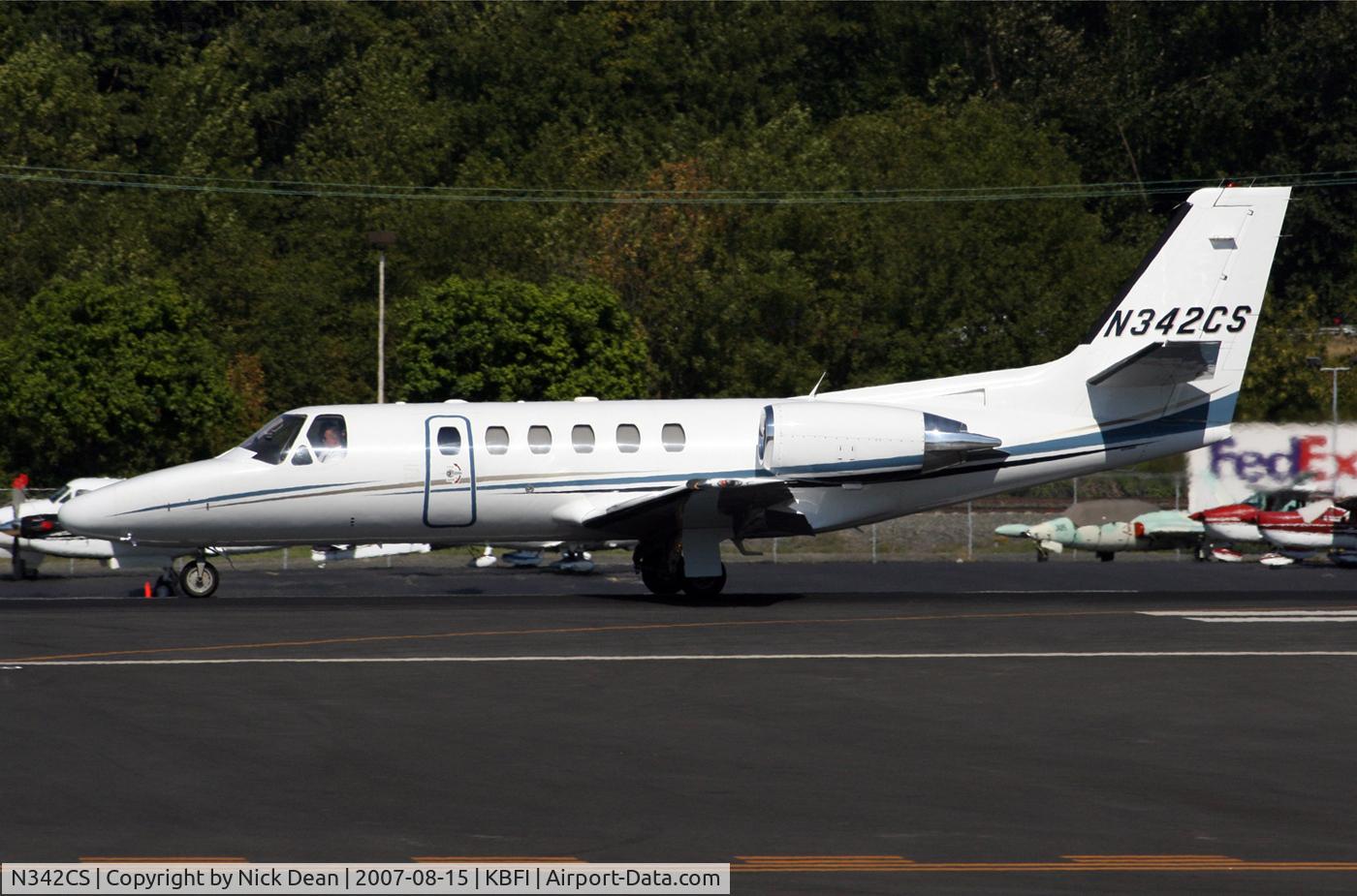 N342CS, 2005 Cessna 550 C/N 550-1101, KBFI